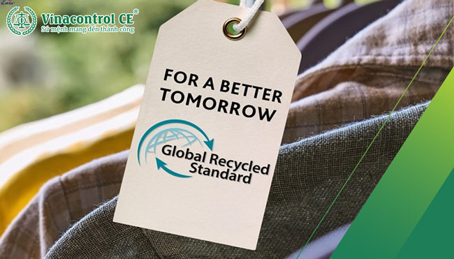 Doanh nghiệp có chứng nhận GRS được phép sử dụng nhãn tái chế cho sản phẩm của mình